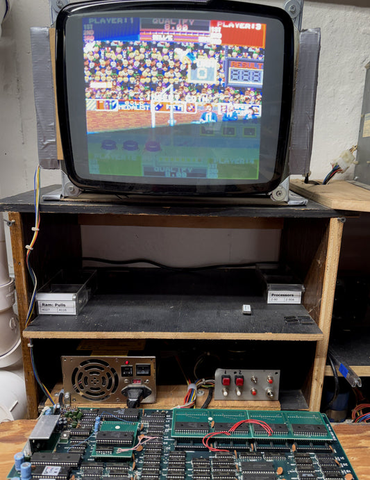 Gold Medalist Jamma Circuit Board, Working