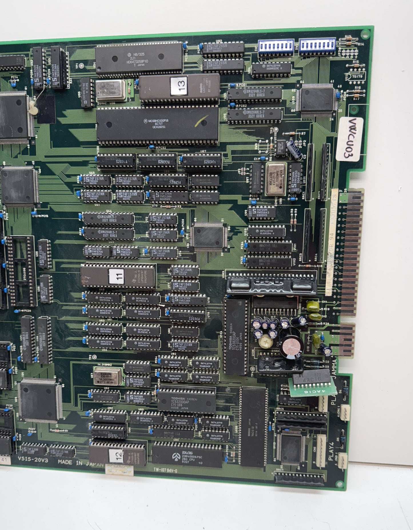 World Cup '94 Jamma Board, Not Working