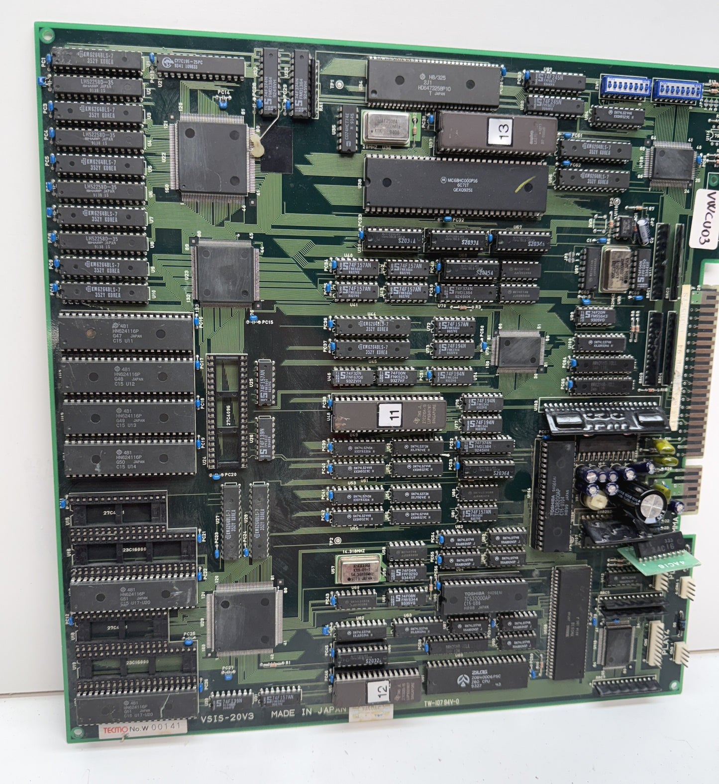World Cup '94 Jamma Board, Not Working