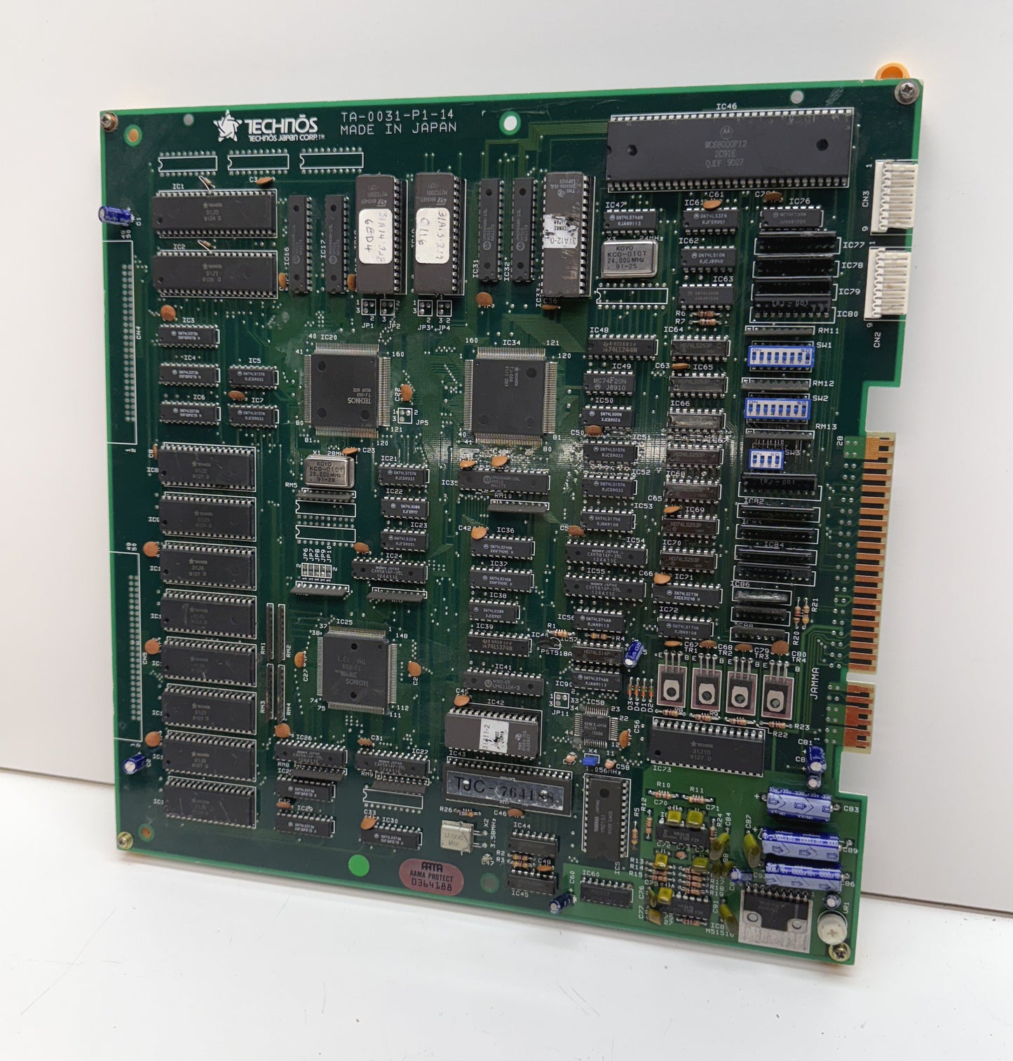 WWF Wrestlefest Jamma Circuit Board, Works