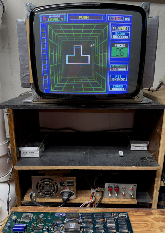 Blockout Jamma Circuit, No Music