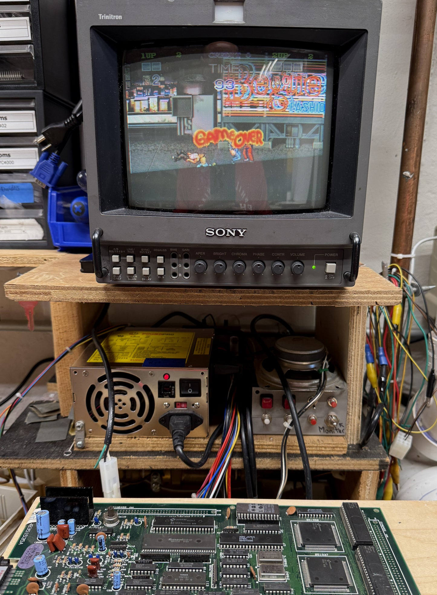 Crime Fighters 2-Player Arcade Board, Works