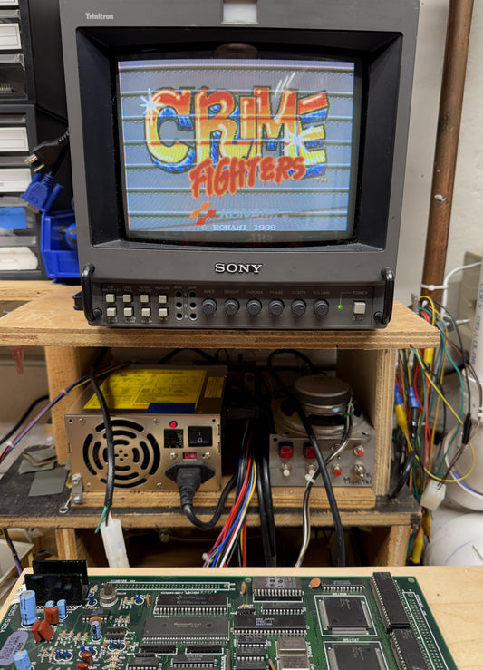 Crime Fighters 2-Player Arcade Board, Works