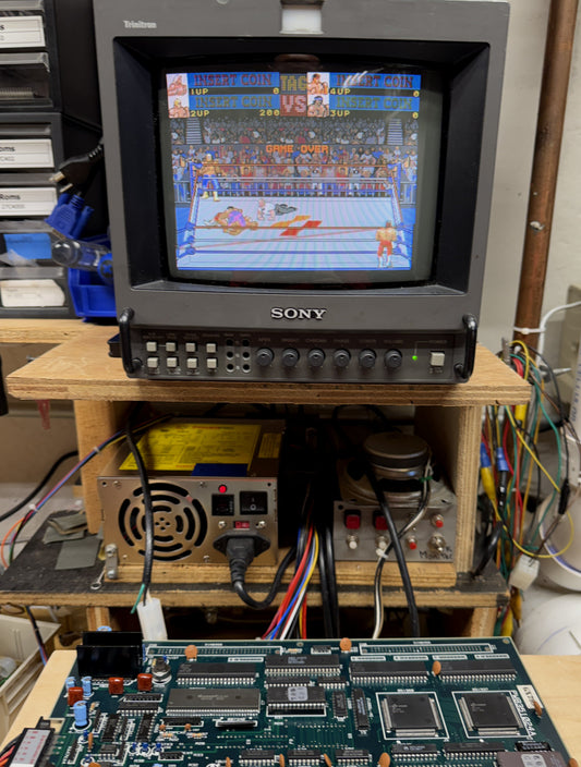 The Main Event Arcade PCB, Works