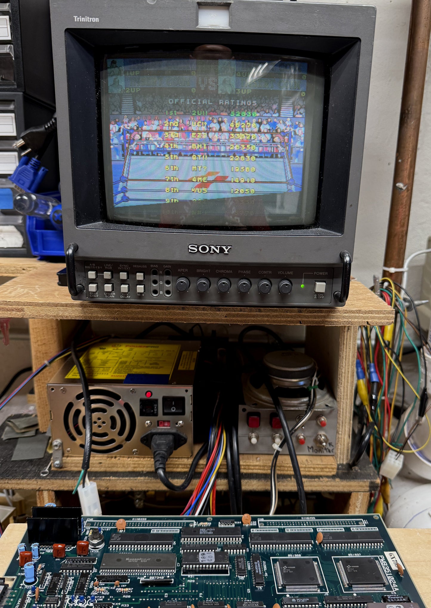 The Main Event Arcade PCB, Works