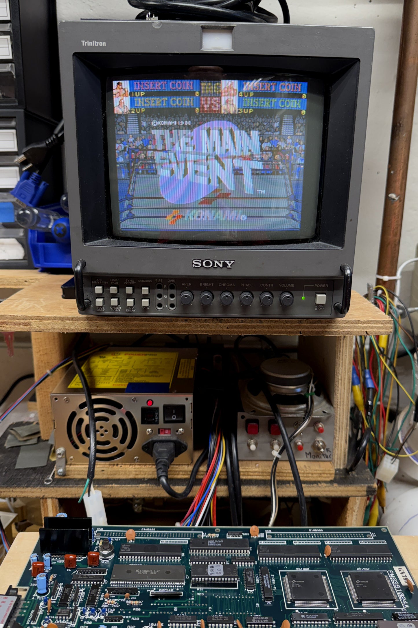 The Main Event Arcade PCB, Works