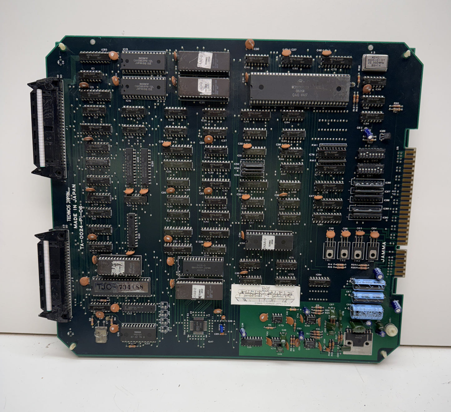 WWF Superstars Jamma Circuit Board, Works