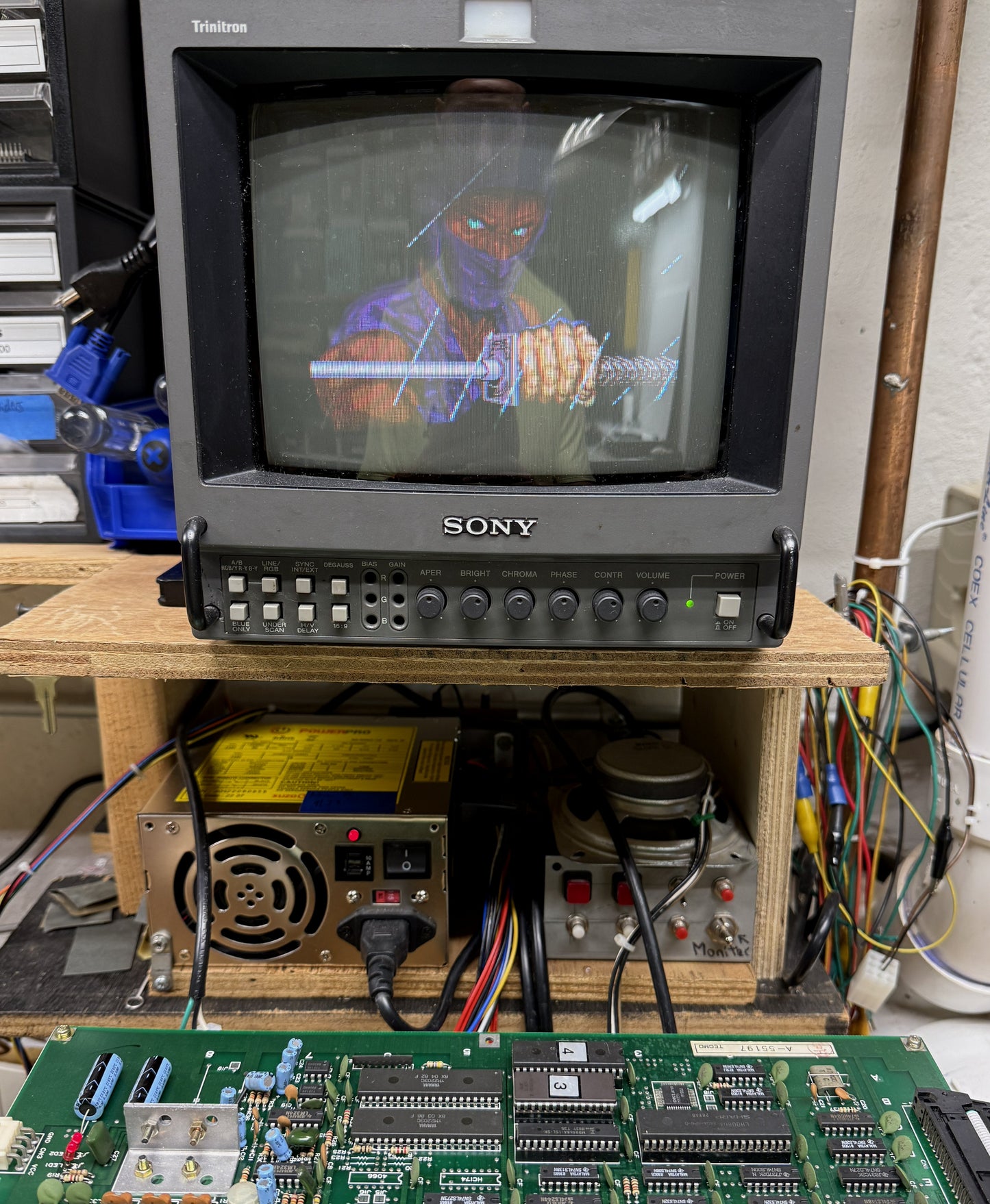 Ninja Gaiden Circuit Board, Working