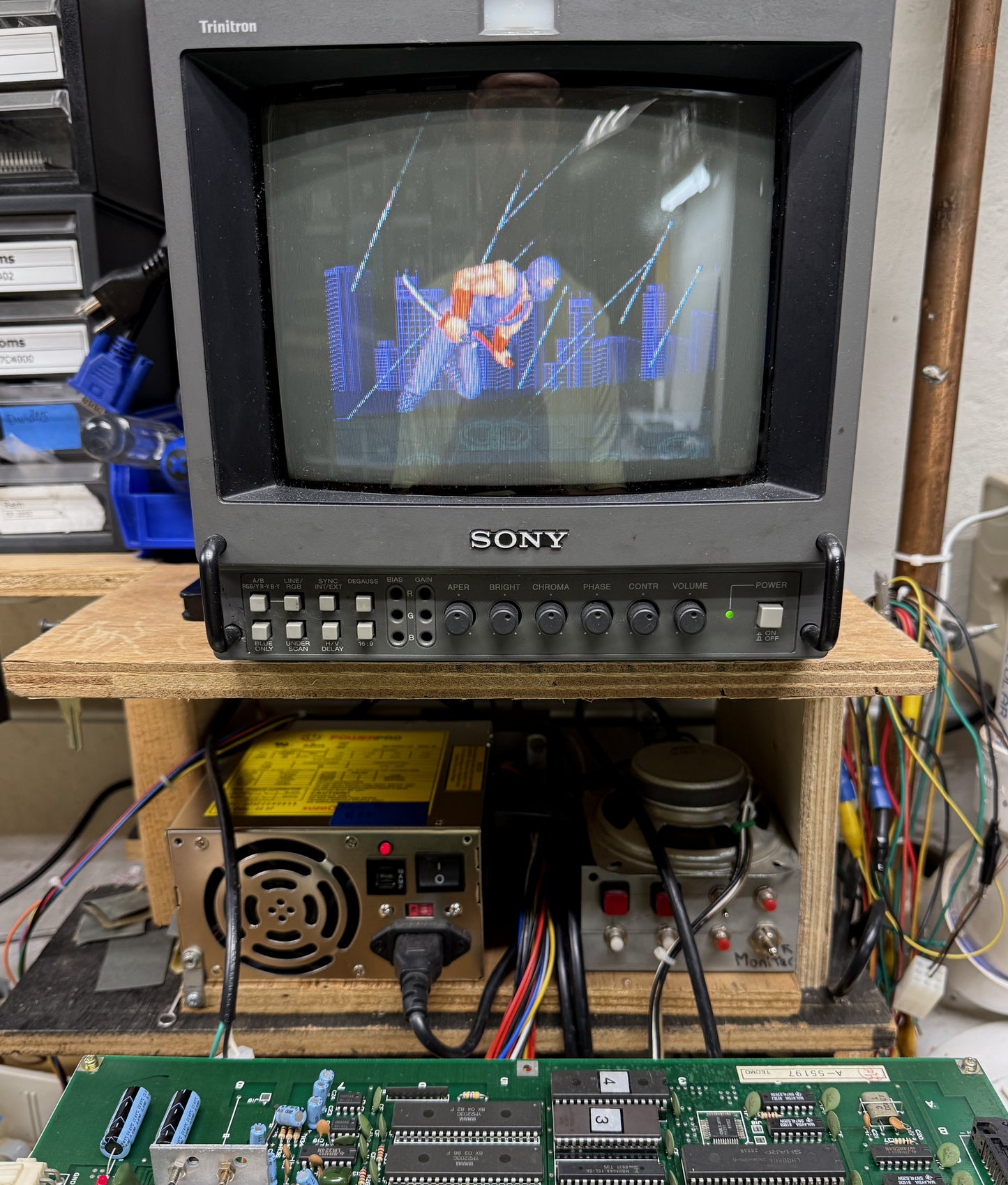 Ninja Gaiden Circuit Board, Working