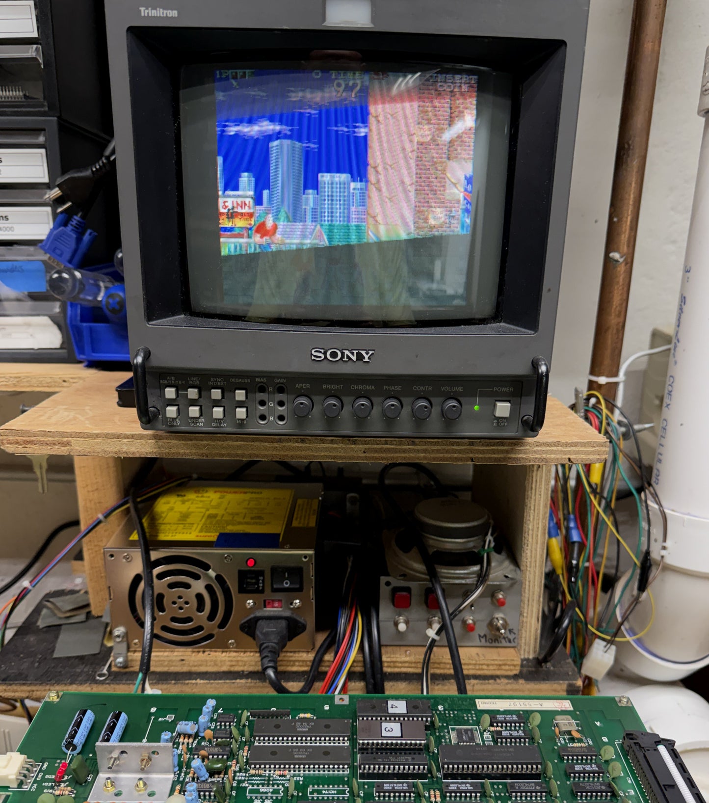 Ninja Gaiden Circuit Board, Working