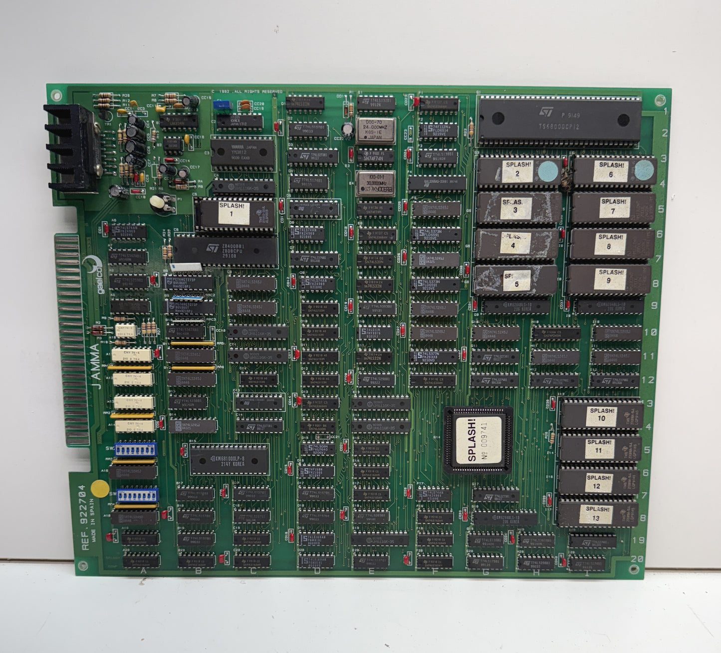 Splash Circuit Board, Works