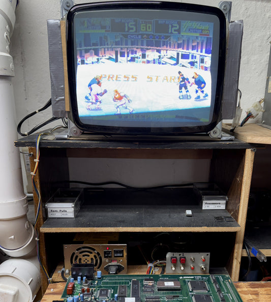 Rollergames Jamma Circuit Board, Working