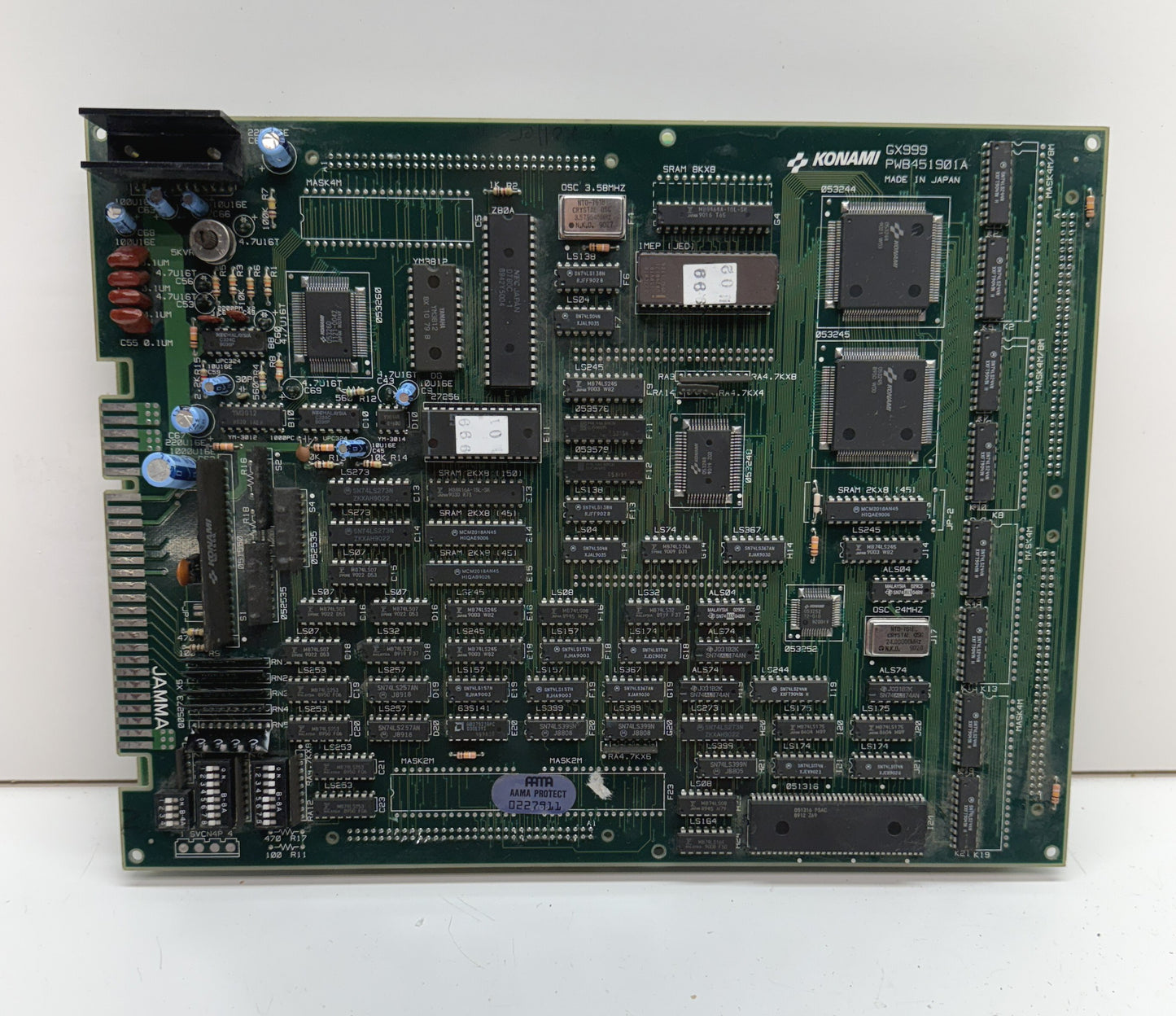 Rollergames Jamma Circuit Board, Working