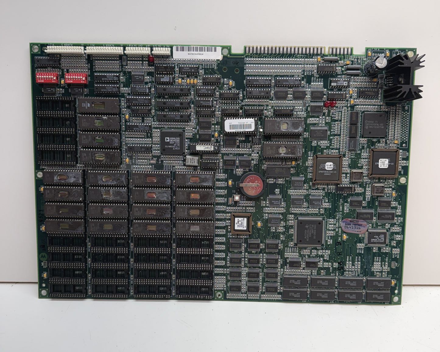 Rampage World Tour Circuit Board, Video Issues