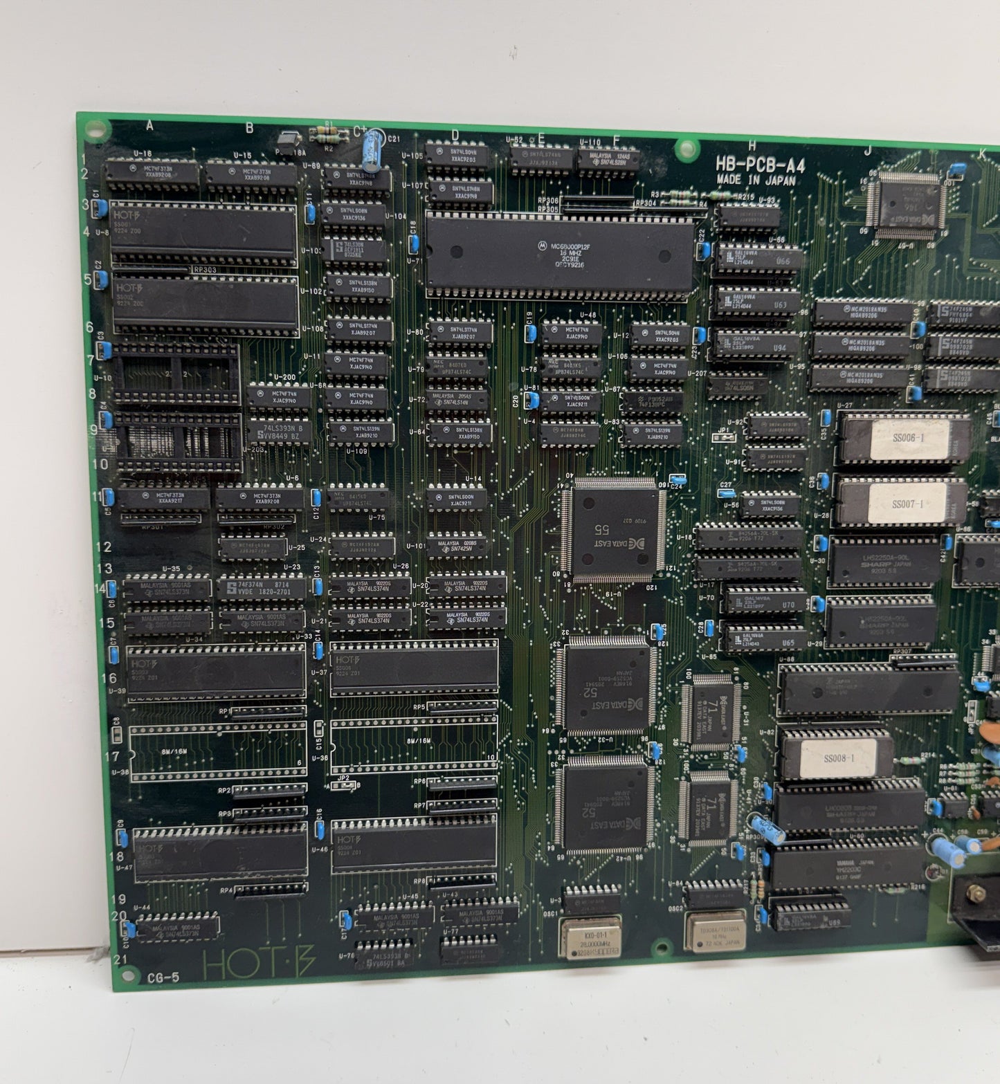 Super Shanghai Dragon's Eye Mahjong Circuit Board