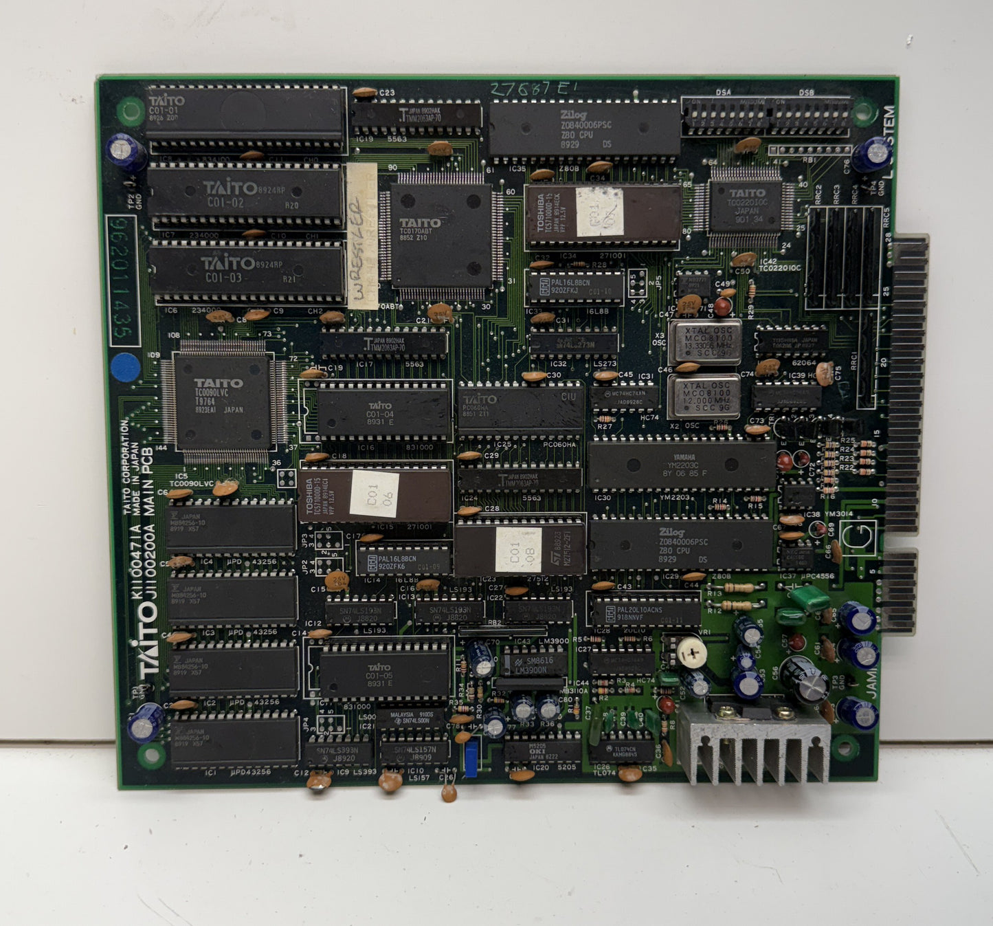Champion Wrestler Board, No Sound for Repair