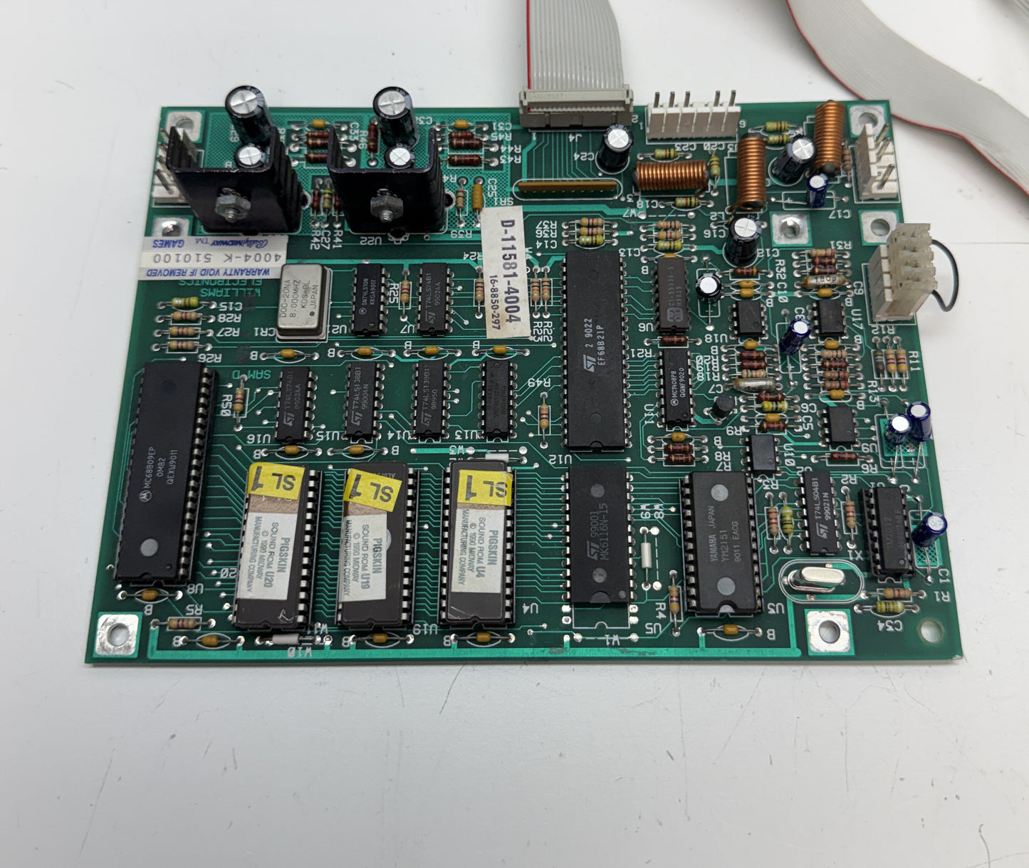 Pigskin 621 AD Boardset, Working