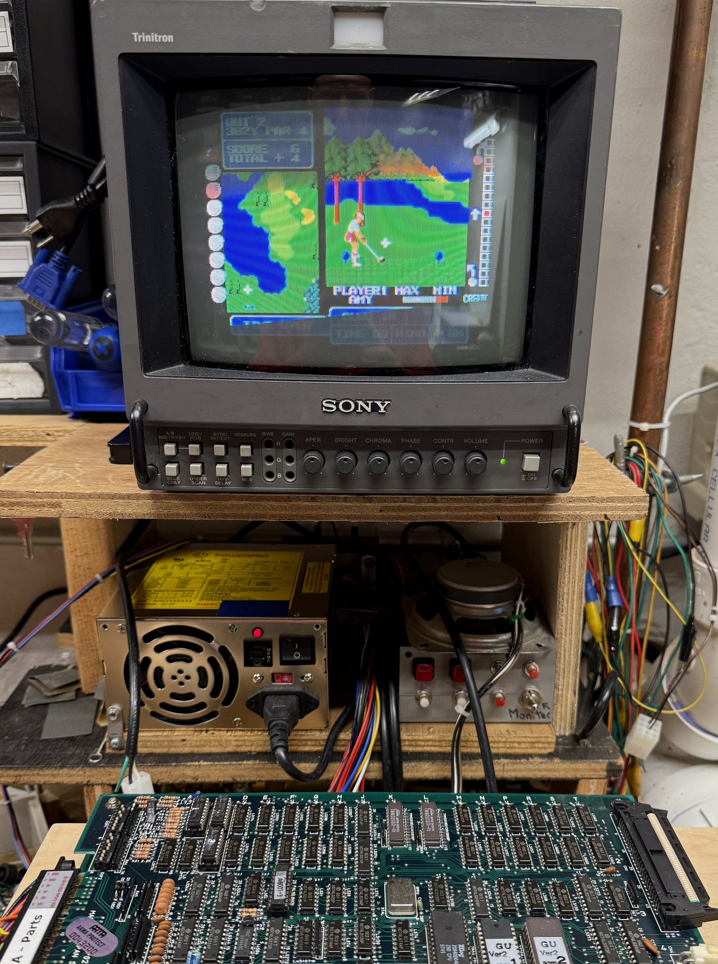 Lee Trevino's Fighting Golf Circuit Board, Works