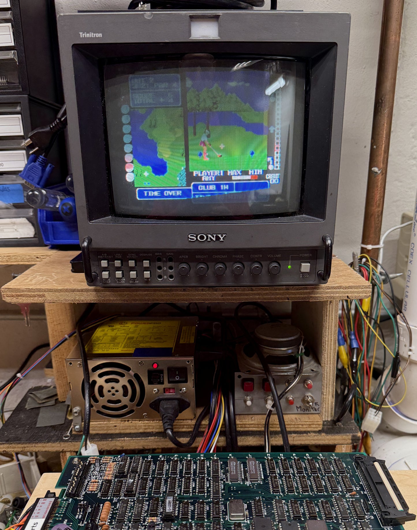 Lee Trevino's Fighting Golf Circuit Board, Works
