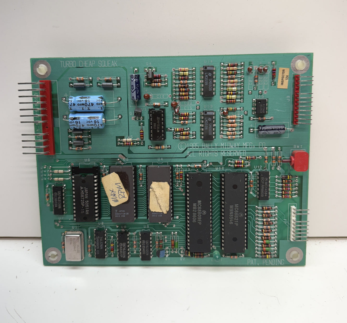 Max RPM Turbo Cheap Squeak Sound Board, Likely Working