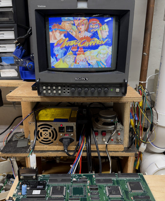 Martial Champion Circuit Board, Working, Sold As-is