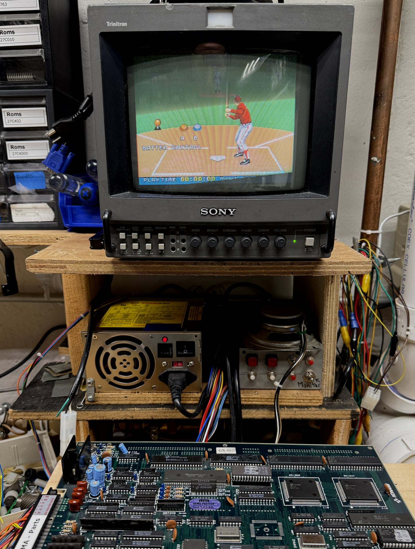 Bottom Of The Ninth Circuit Board, Working