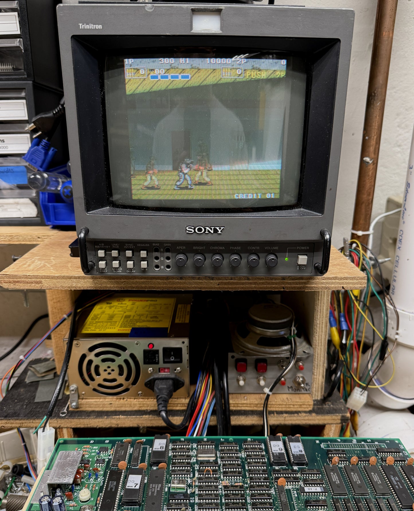 P.O.W. Prisoners of War Circuit Board, Working