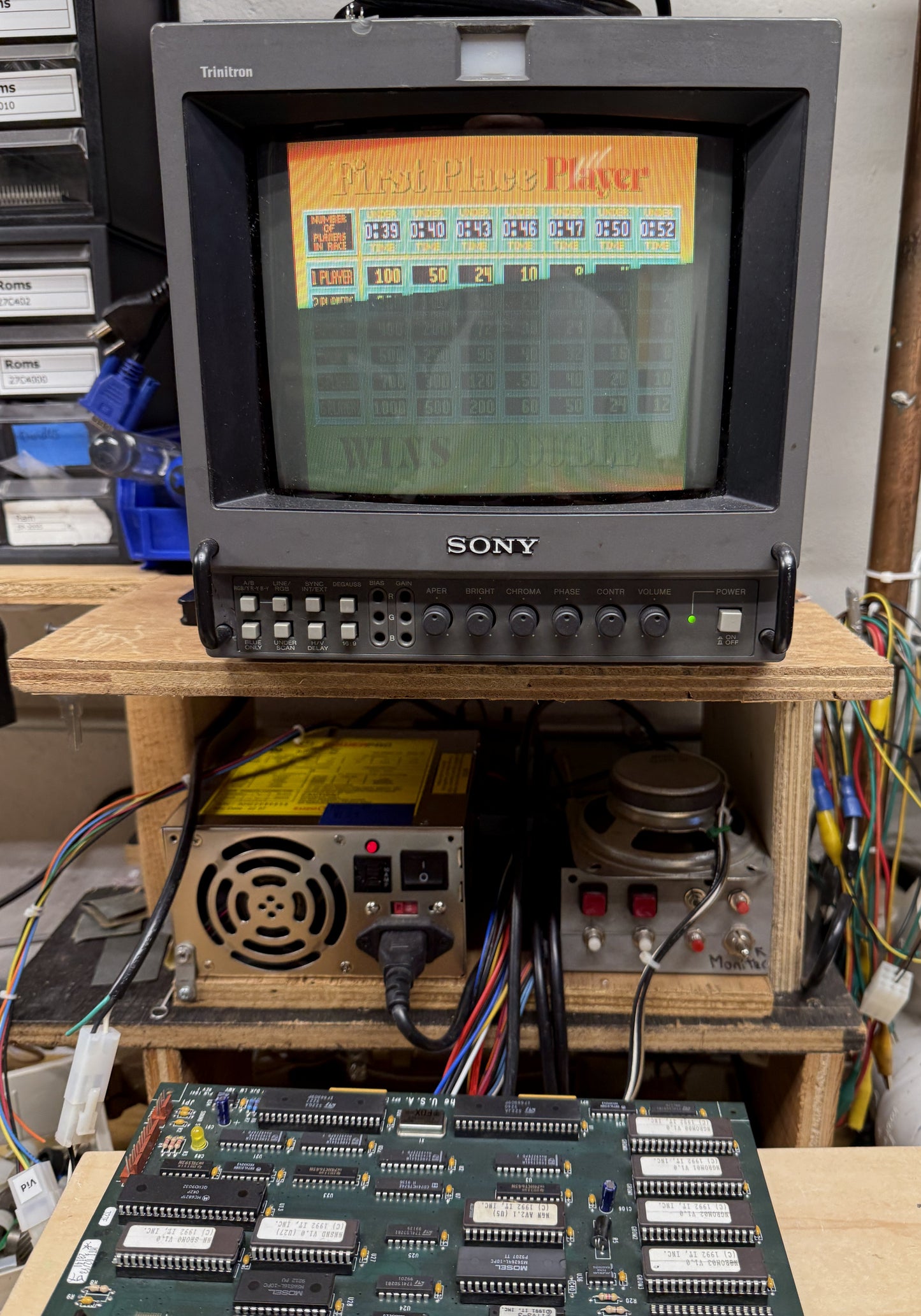 Neck-N-Neck Circuit Board, Works