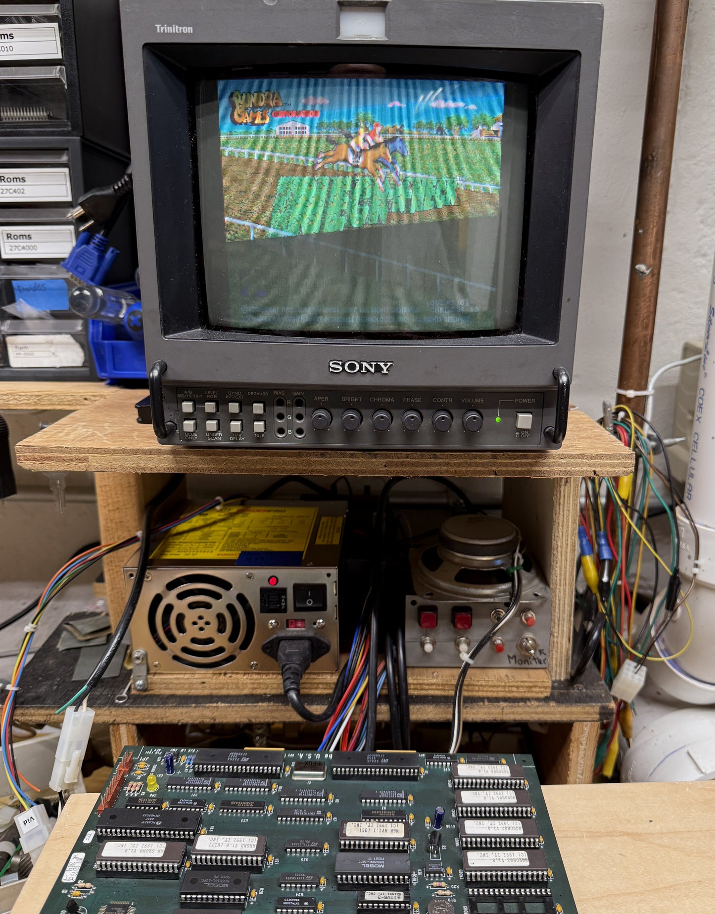 Neck-N-Neck Circuit Board, Works