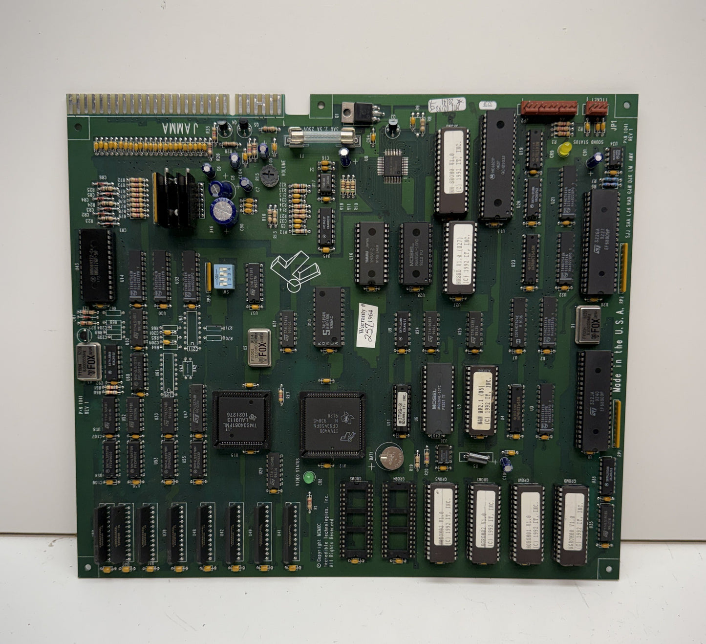 Neck-N-Neck Circuit Board, Works
