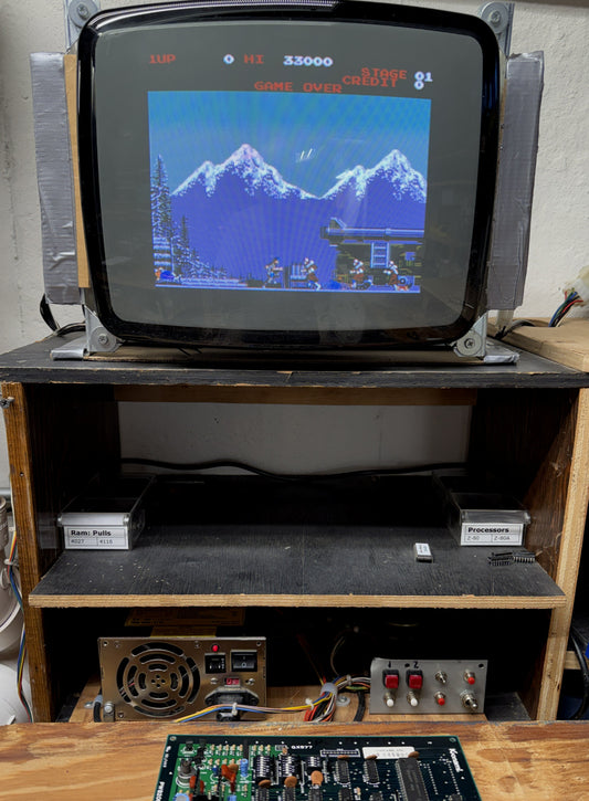 Rush'n Attack Arcade Board, Works