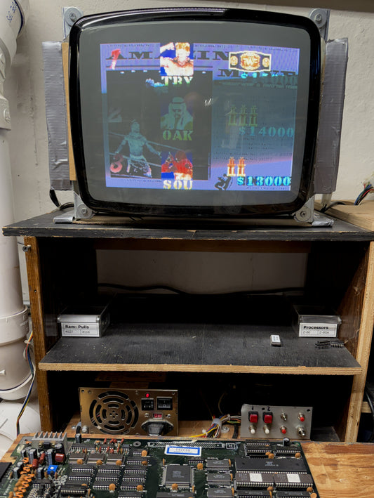 Ring Rage Jamma Circuit Board, Works