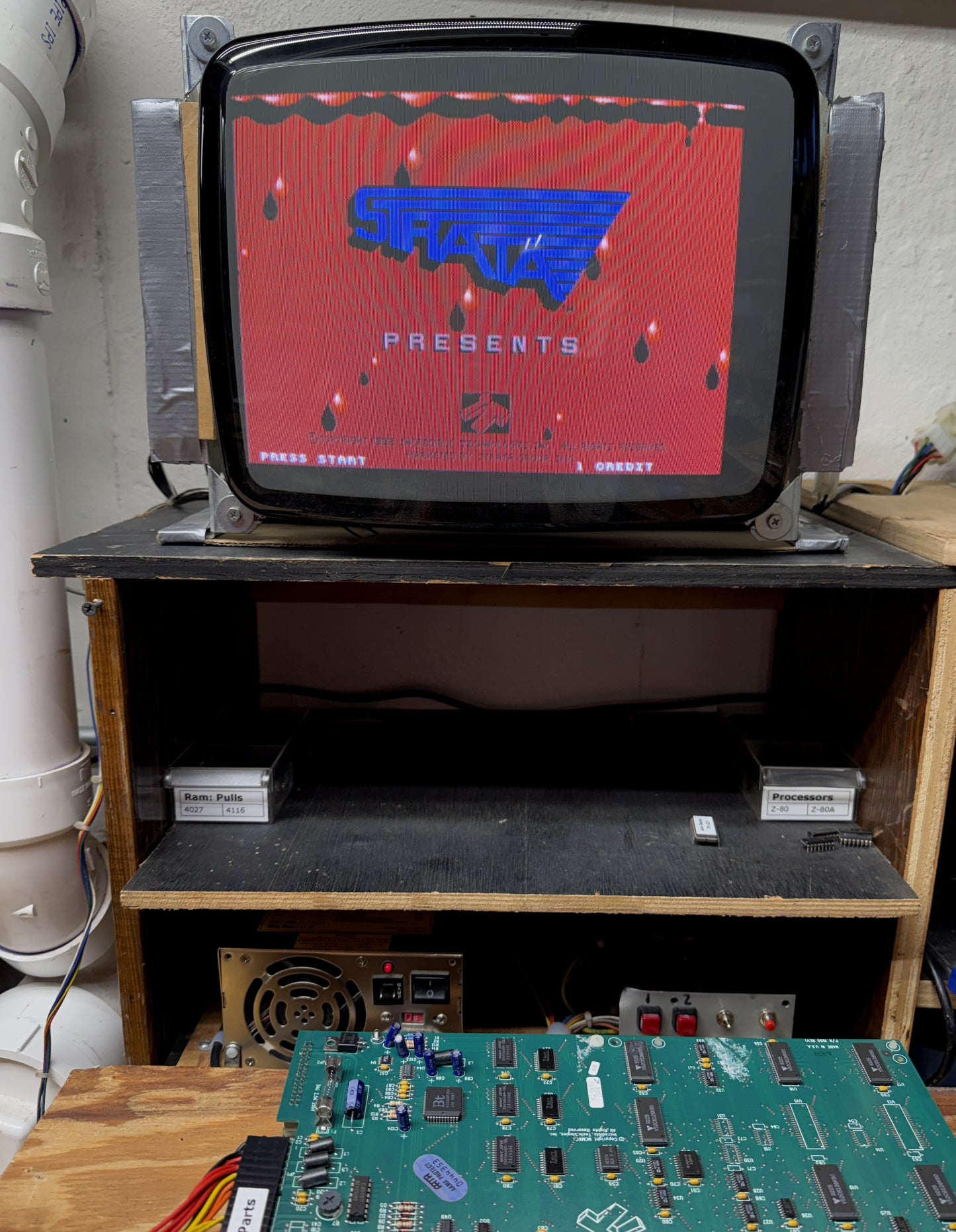 Time Killers Arcade Board, Working