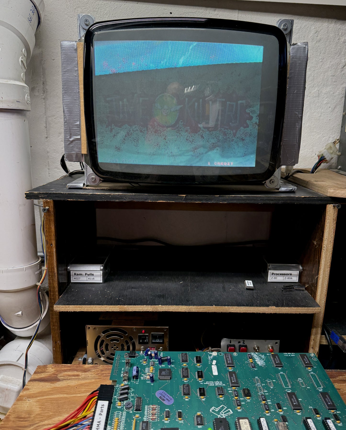 Time Killers Arcade Board, Working