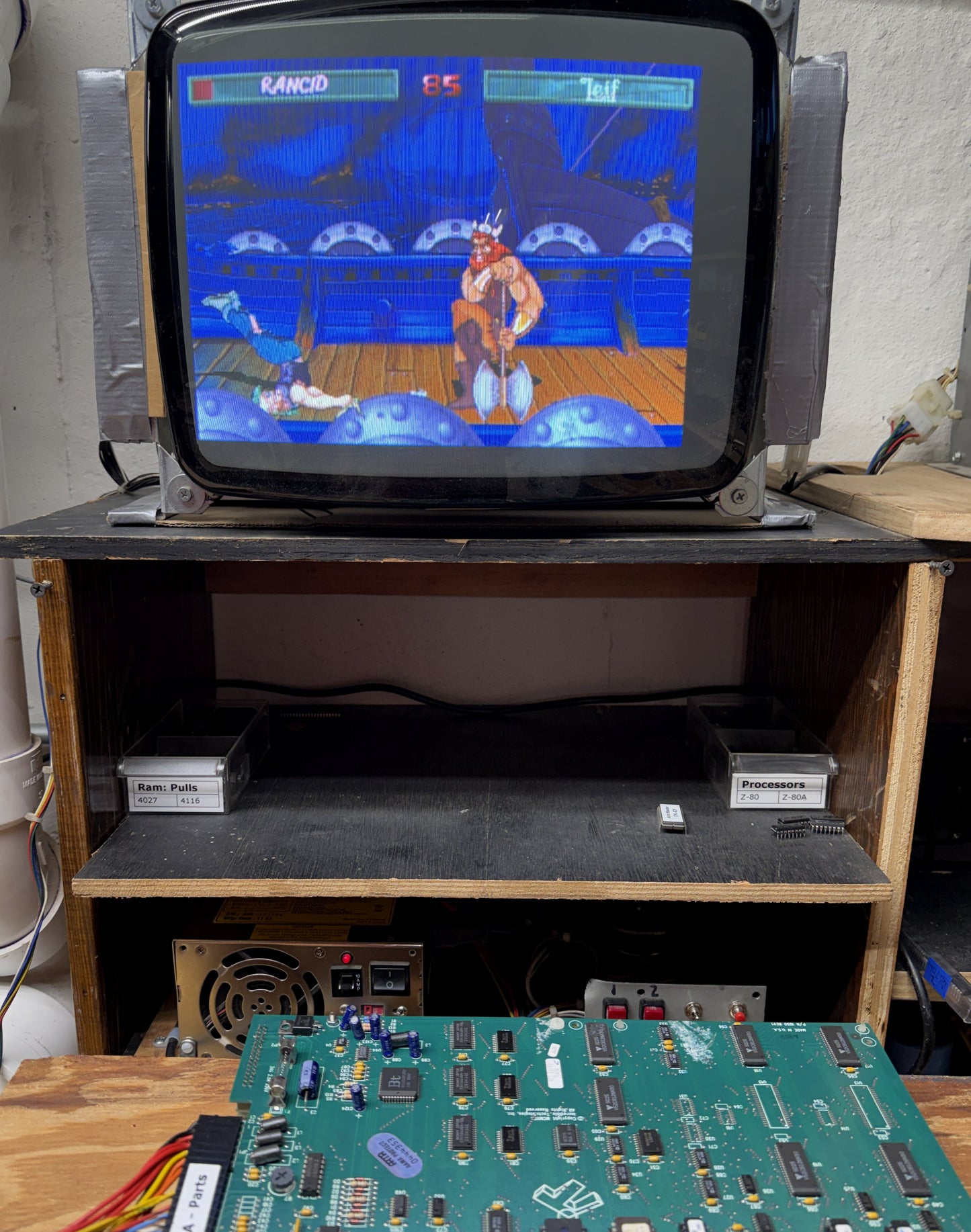 Time Killers Arcade Board, Working