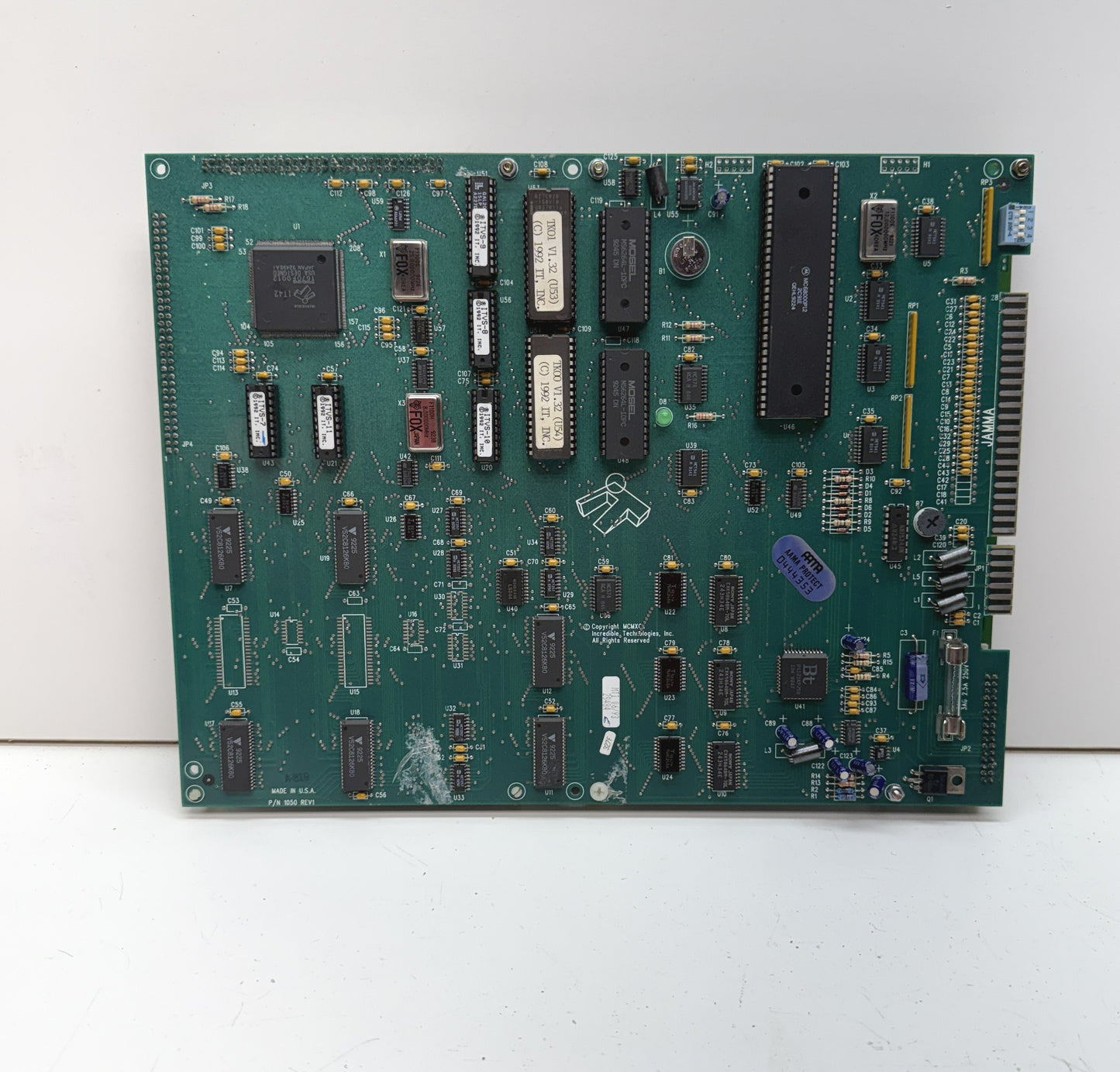 Time Killers Arcade Board, Working