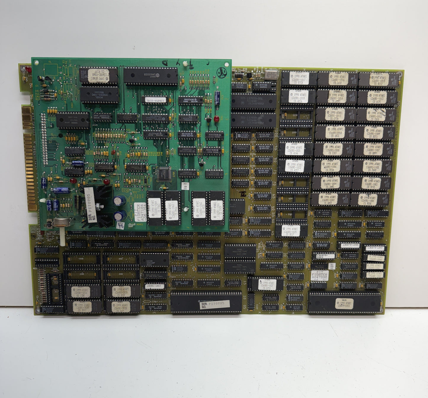 Pit Fighter Arcade Circuit Board, Working