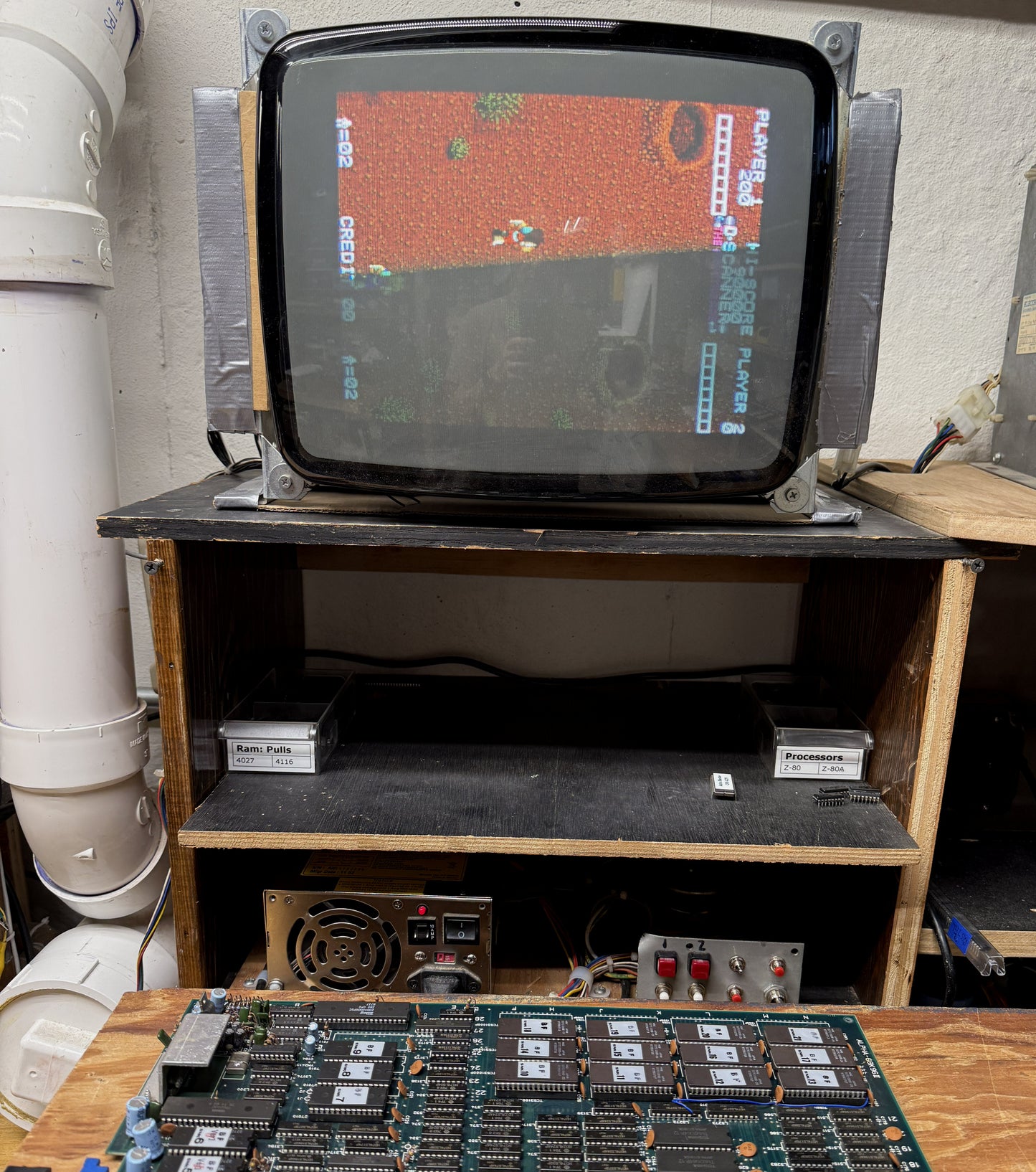 Time Soldiers Jamma Circuit Board, Working