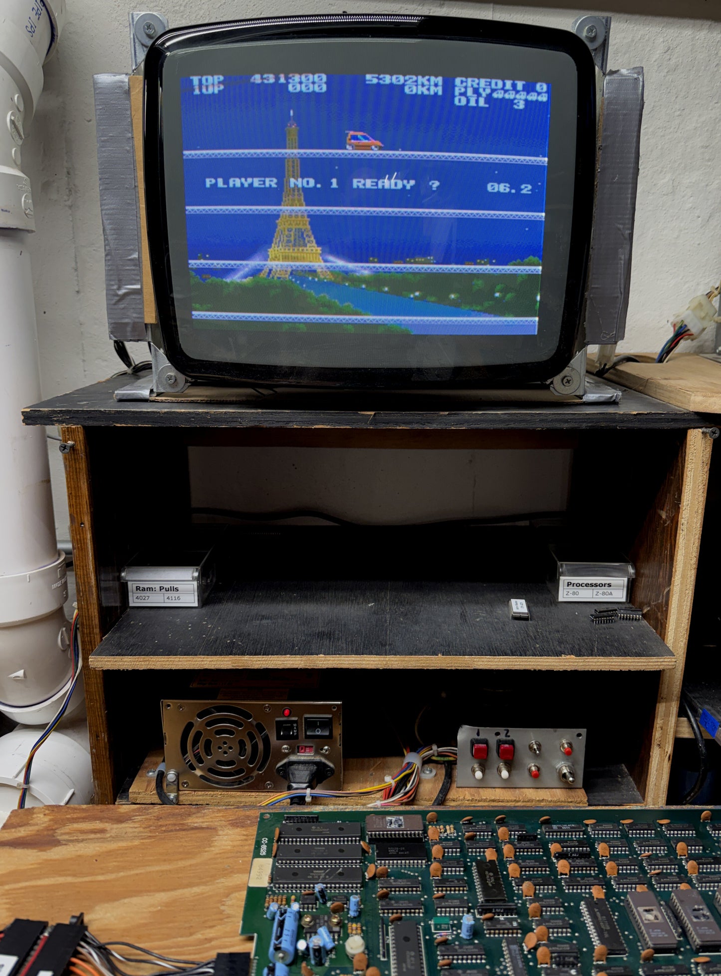 City Connection Circuit Board, Works