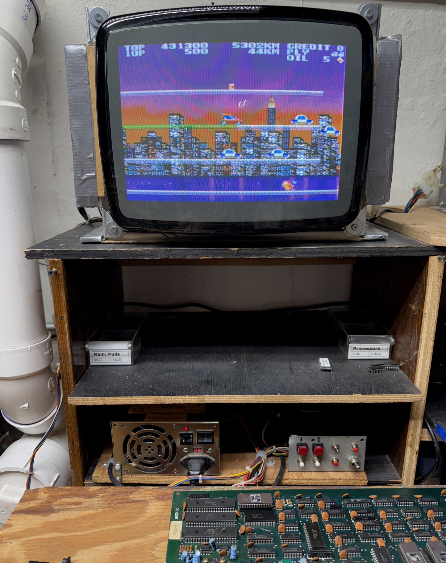 City Connection Circuit Board, Works