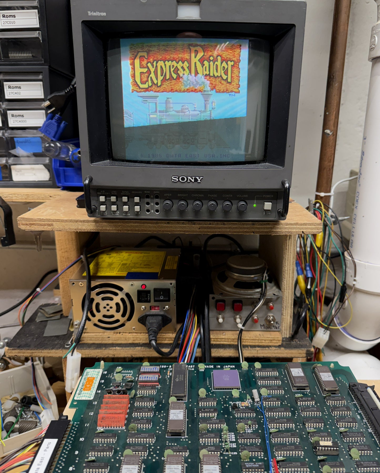Express Raider Circuit Board, Working