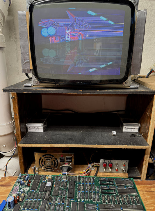 Turbo Force Circuit Board, Video Issues