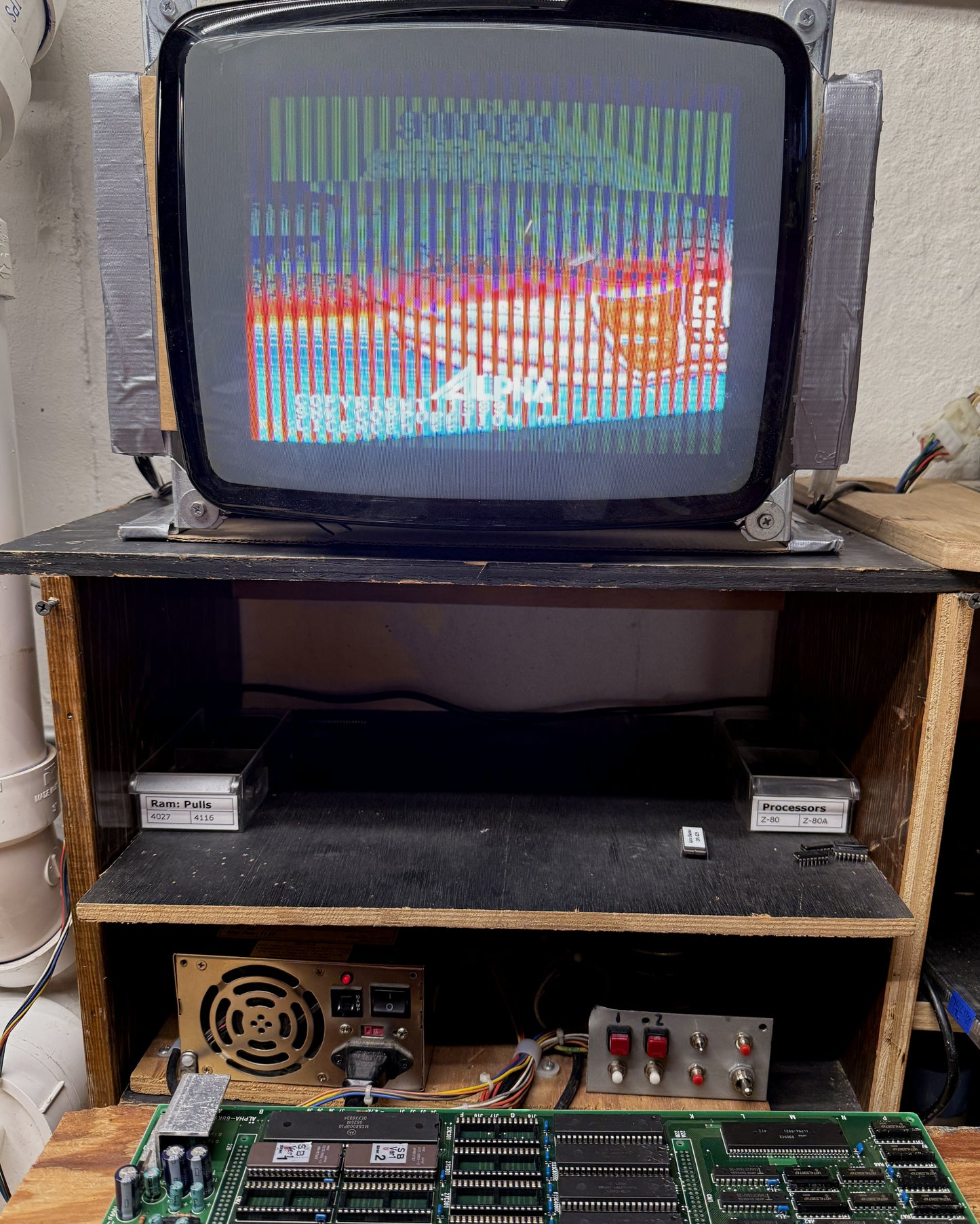 Super Champion Baseball Circuit Board with Video Issues
