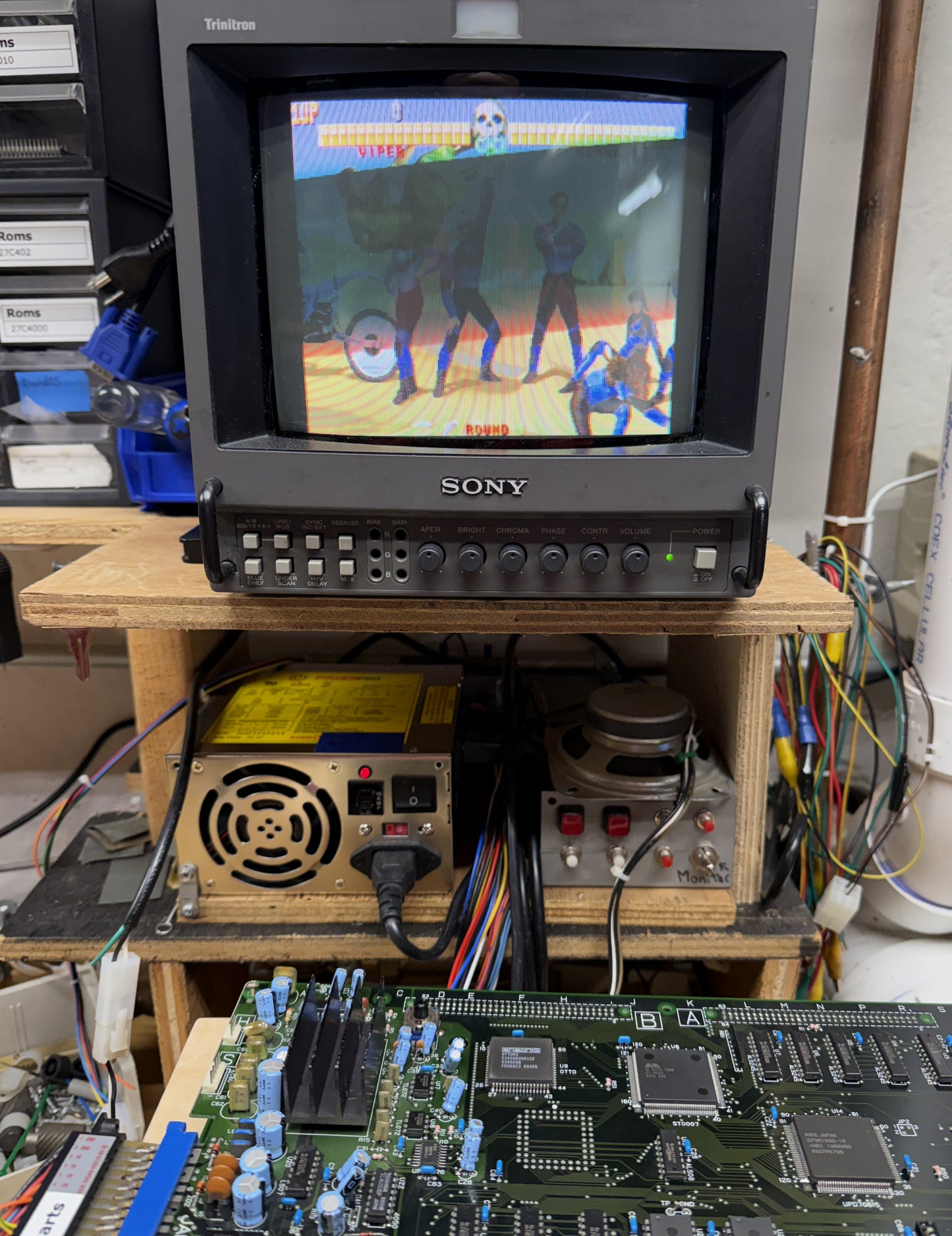 Survival Arts Jamma Circuit Board, Works
