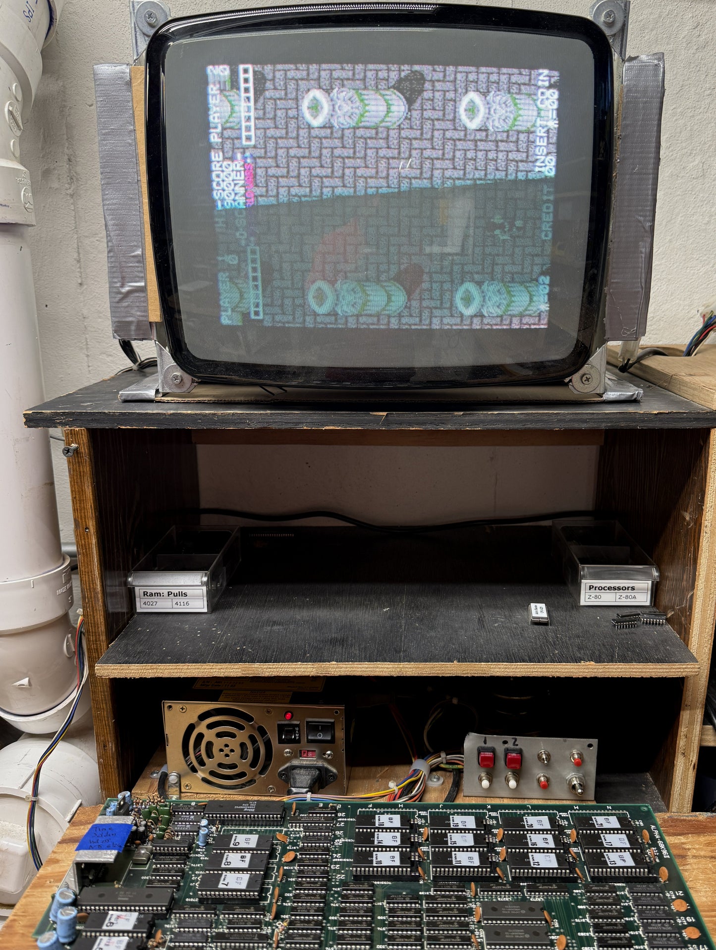 Time Soldiers Circuit Board with Video Issues