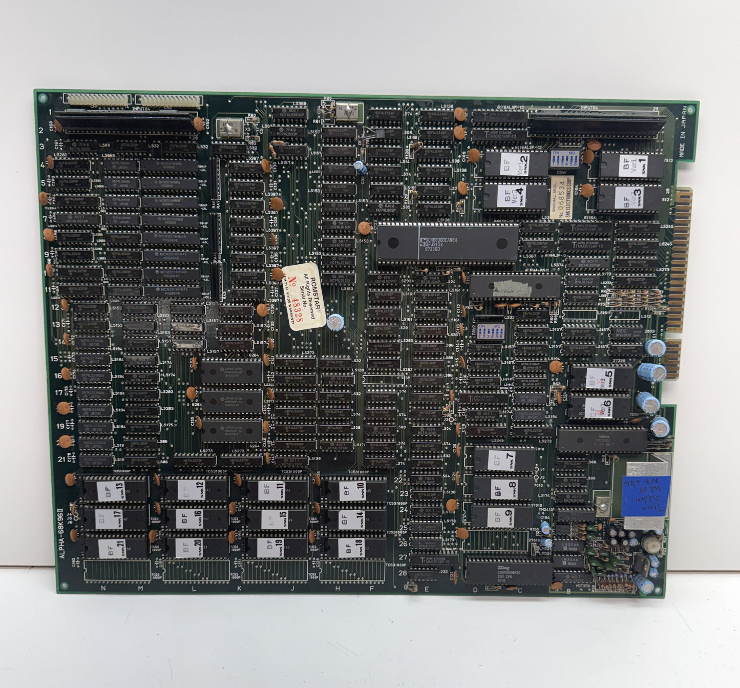 Time Soldiers Circuit Board with Video Issues