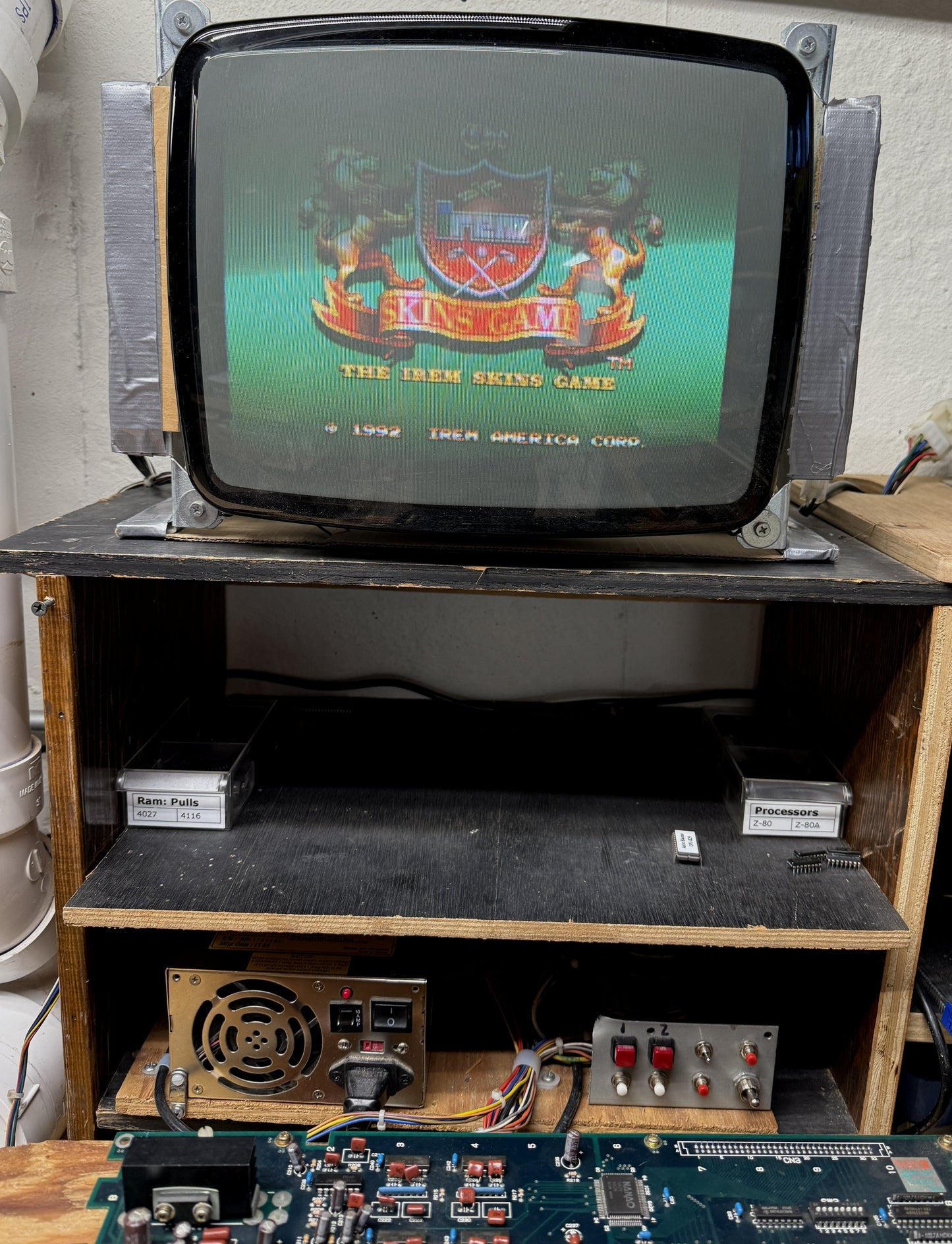 Irem Skins Game (M92) Jamma Board with Sound Issues