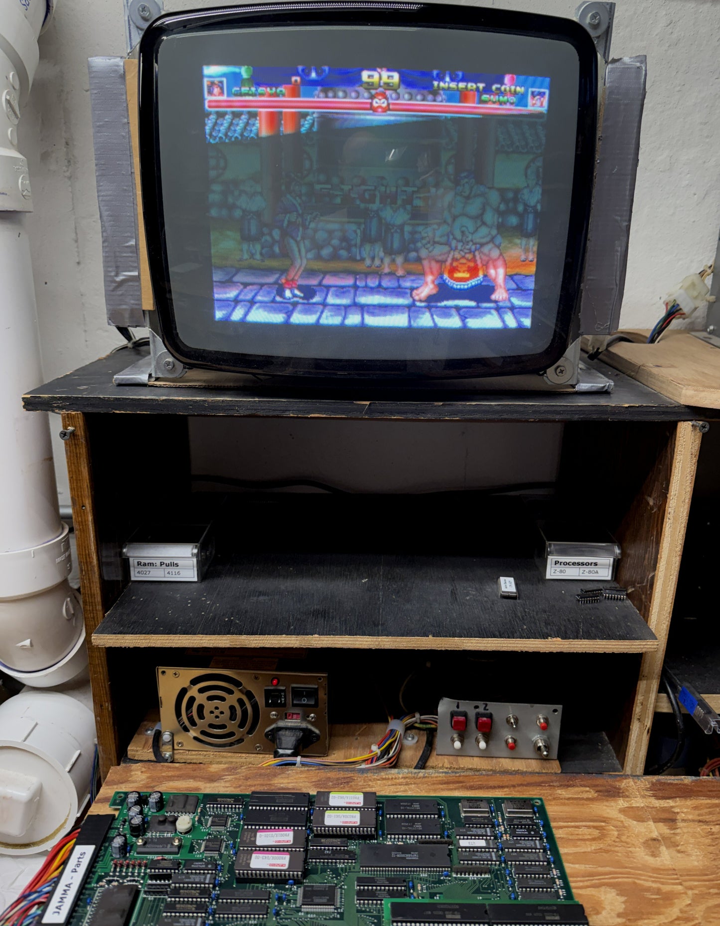 Shogun Warriors Arcade Circuit Board, Works
