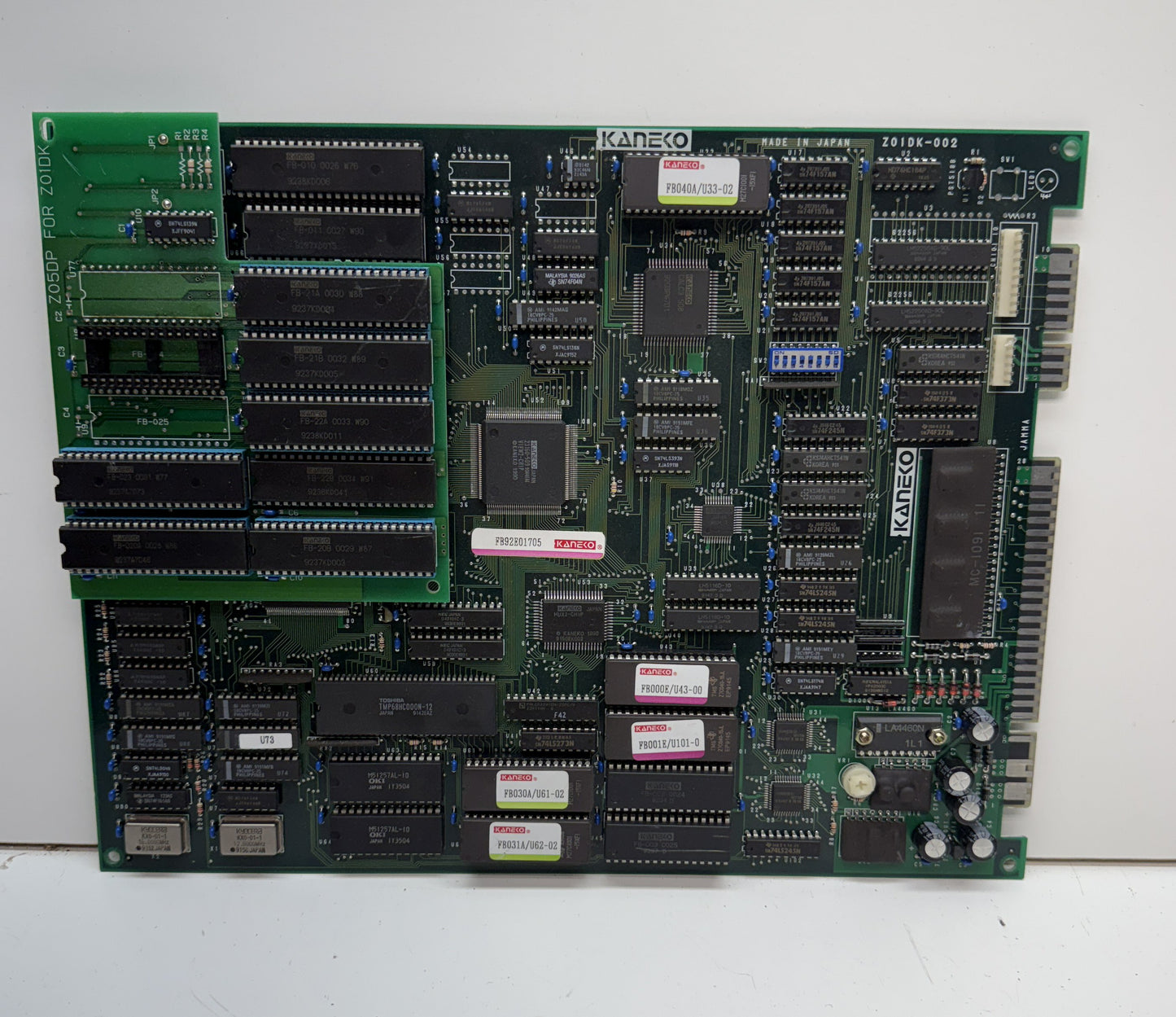 Shogun Warriors Arcade Circuit Board, Works