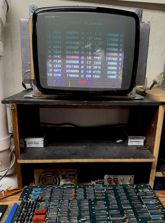 Bad Dudes vs. Dragon Ninja Jamma Board, Works